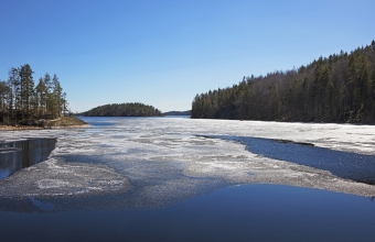Jäiden lähtö Lietvedellä