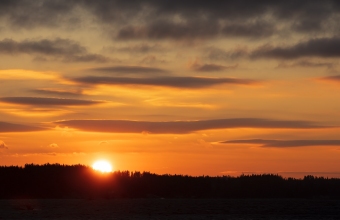 Auringonnousu Lietvedellä