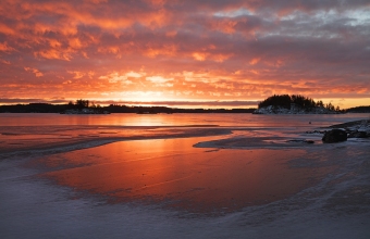 Talviaamua Lietvedellä